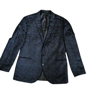 Kenneth Cole Reaction Modern 2 Button Men's Dressy Casual Blazer Jacket 46L‎
